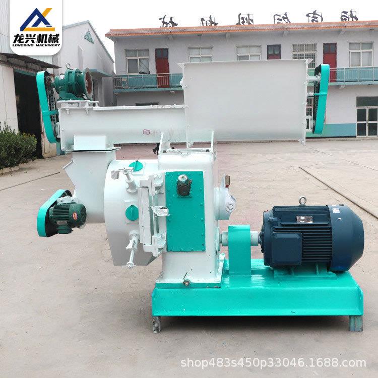 牛羊水产养殖颗粒饲料机养殖鸽子造粒机小型平模颗粒厂家