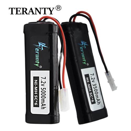 镍氢SC 7.2V 3500/5000mAh 10C充电电池组动力型高速车遥控船电池