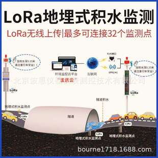 LoRa无线地埋式 IoT型城市道路积水监测 积水监测站厂家NB
