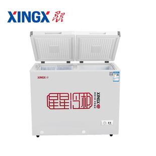 【折扣价】200~300升商用卧式双温冷冻冷藏冰柜蔬菜饮料鲜肉雪糕