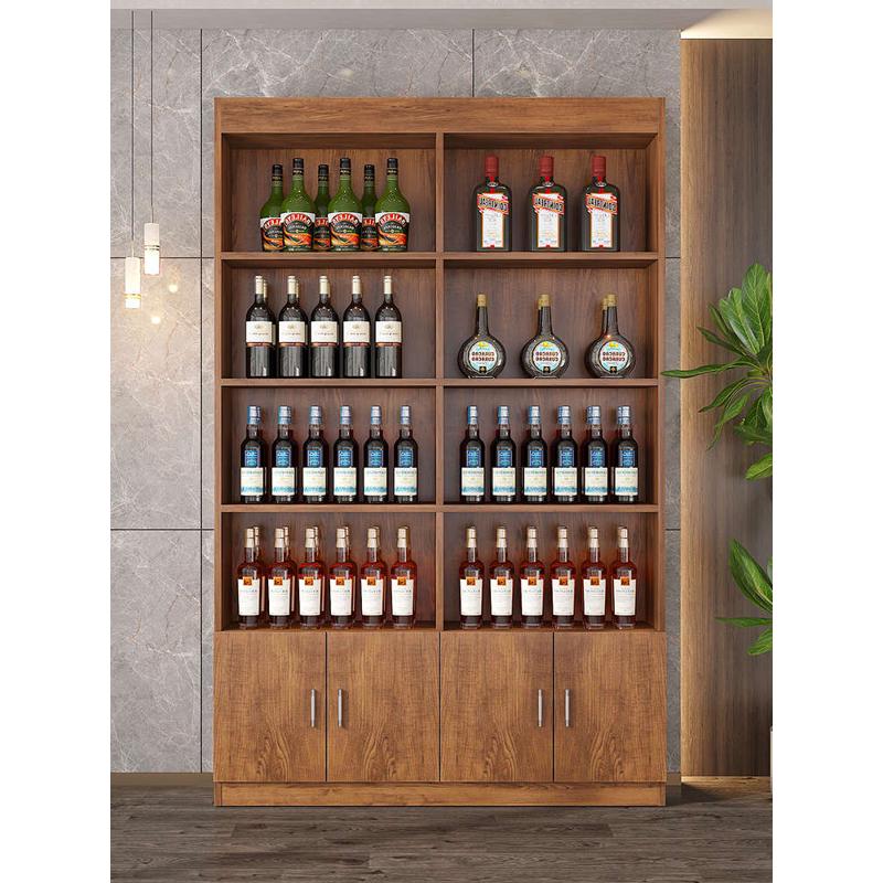 便利店烟酒展示柜烟酒店背柜酒柜产品展示架样品陈列柜台茶叶柜子