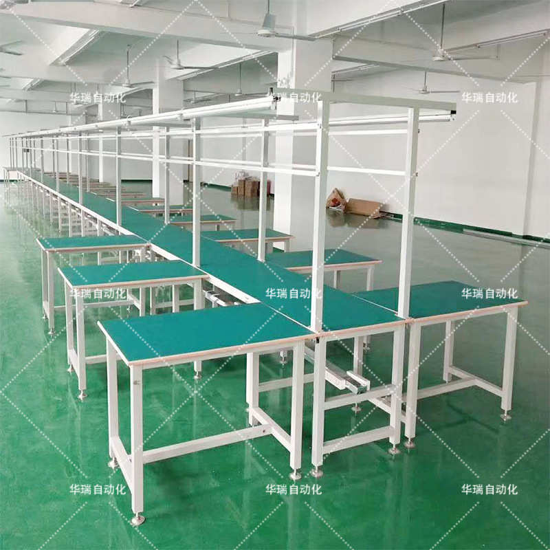 流水线工作台防静电车间装配拉线自动化插件生产线皮带传送