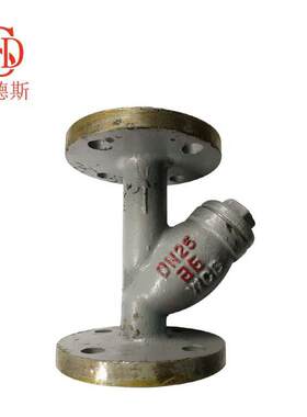 【比德斯】铸钢法兰过滤器 GL41H-16过滤器 Y型锅炉蒸汽过滤器