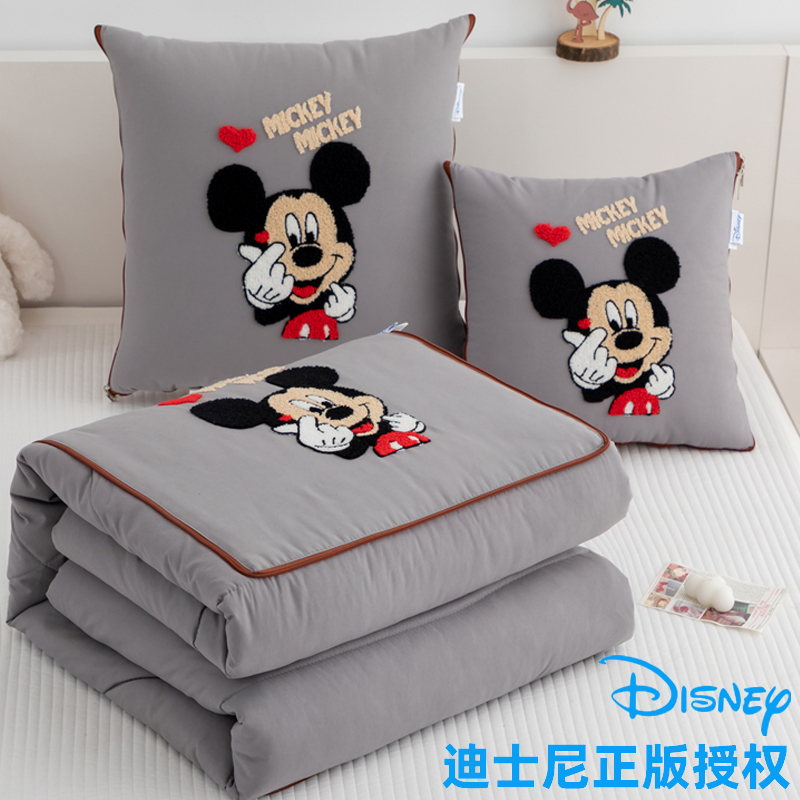 折叠汽车内抱枕被子车载两用多功能午睡靠枕头车上靠垫折叠空调被