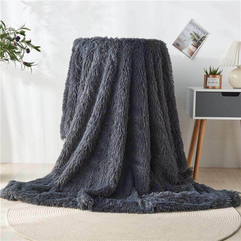 Throw Blanket for Couch Sofa Plush Fluffy Warm Cozy Bed 毛毯图片