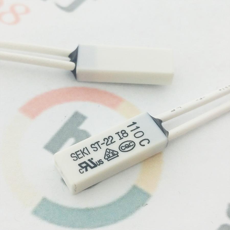 韩国Seki温度开关St-22进口温控器热保护开关250V常闭50-110-150