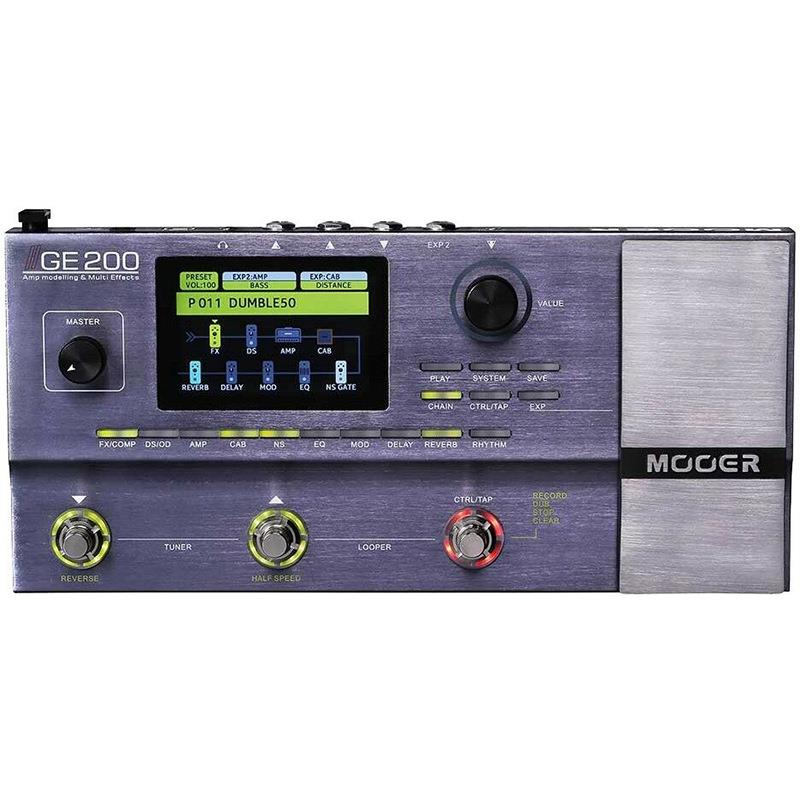 MOOER综合吉他效果GE100 GE1000li 200 150 250 GE300踏板处理器