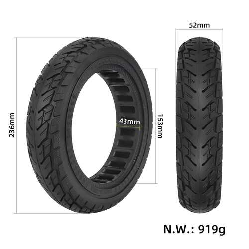 ULIP250*54越野实心胎通用10*2.125和F20F25F30F40系列10寸轮胎