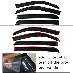 2019 适用道奇DODGE 2025晴雨挡侧窗导流板 Cab Crew RAM 1500