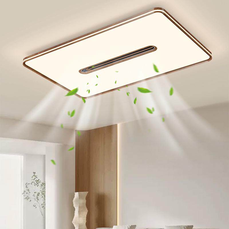 2025新款客厅主灯负离子全光谱无叶风扇全屋简约吸顶灯中山灯具