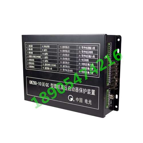 中国电光GWZBQ-10(6)GC型微机高压启动器保护装置 保护器