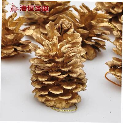 Christmas tree decoration pendant Stained Christmas Pinecone
