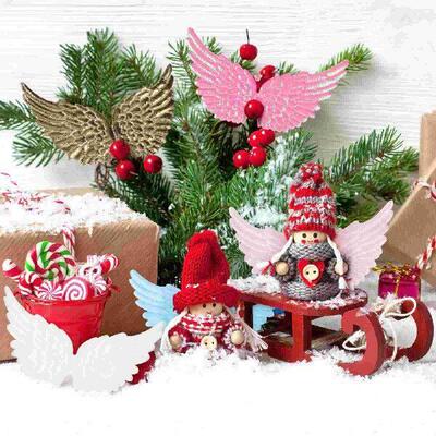 12 Pcs Wings for Craft Projects Backpack Accessories