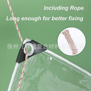 透明防雨布塑料布防水阳台挡风神器遮雨遮阳防风布窗户挡雨板篷布