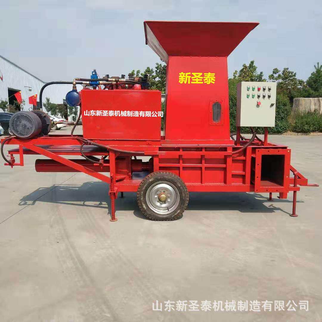 液压青储装包机厂家直销 卧式青储饲料装包机参数 方捆加工设备