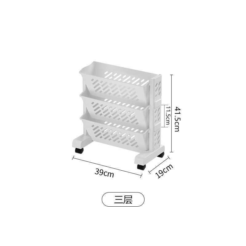 架书柜书架移动本收纳学生收纳盒置移动桌边可绘物多层书房架课桌