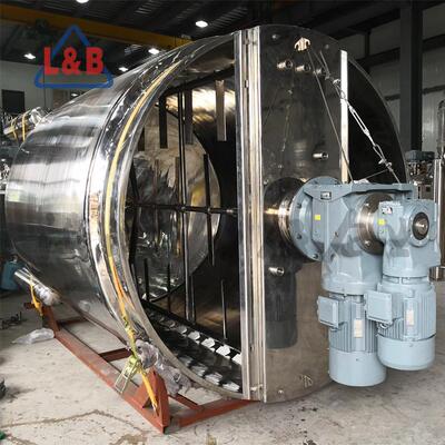 不锈钢大型蒸汽加热卫生级配料乳化罐 酱料品混合配料乳化均质罐