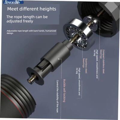 Skipping Rope Steel Wire jumping Sports Belt Home Gym Unisex