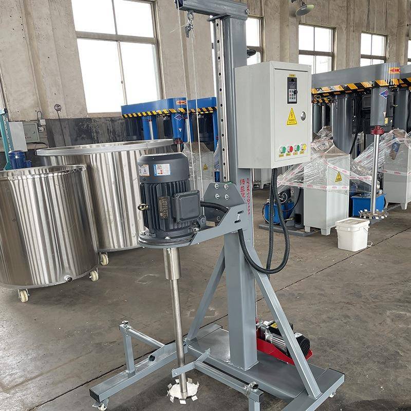 厂家供应实验室用分散搅拌机小型分散机变频变速涂料油漆搅拌机