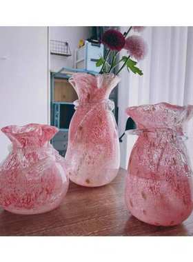 钱袋子琉璃花瓶摆件客厅插花花瓶家居餐桌玄关卧室中式新房乔迁礼