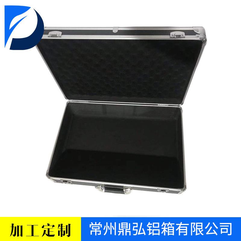 精密仪器带锁铝合金圆角仪器箱现货防水防震仪器箱便携式手提箱子