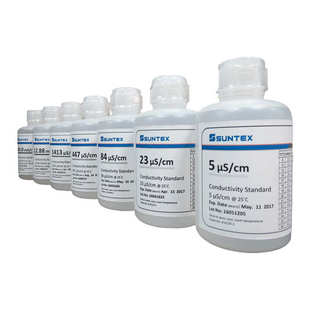 SUNTEX 电阻率电导率电极校准液缓冲试剂 500mL电导率标准液