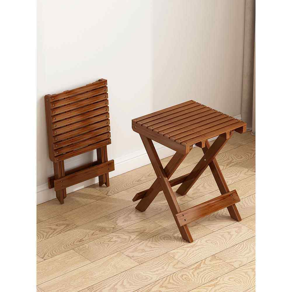 儿童矮凳折叠小凳子小型实木出租房用网红小朋友椅子客厅现代简约