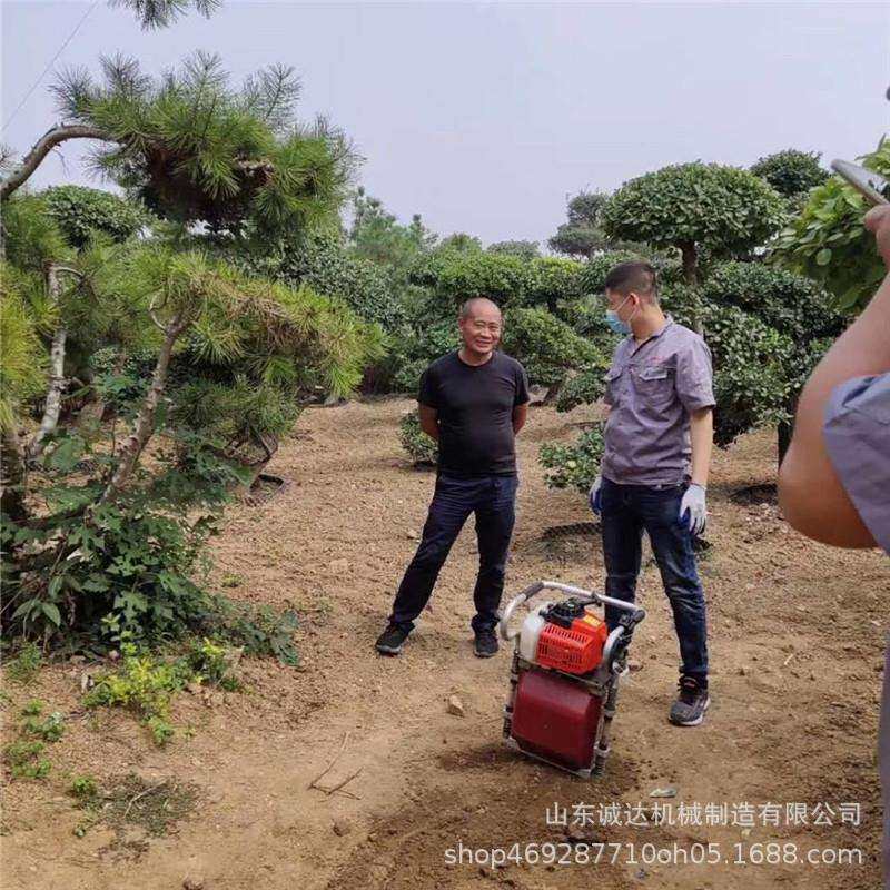 劲禾四冲程挖树机汽油镐凿岩机起树铲打夯板开山破碎机冲击钻电镐