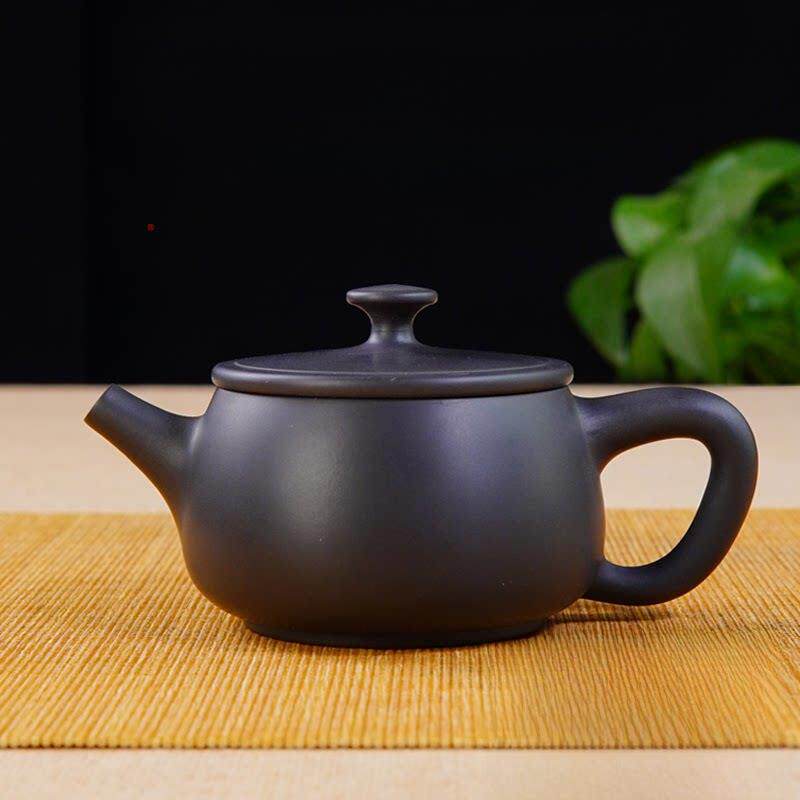 【凤凰印】云南建水紫陶纯手工汉瓦泡茶壶非紫砂西施石瓢功夫茶具
