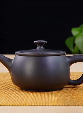【凤凰印】云南建水紫陶纯手工汉瓦泡茶壶非紫砂西施石瓢功夫茶具