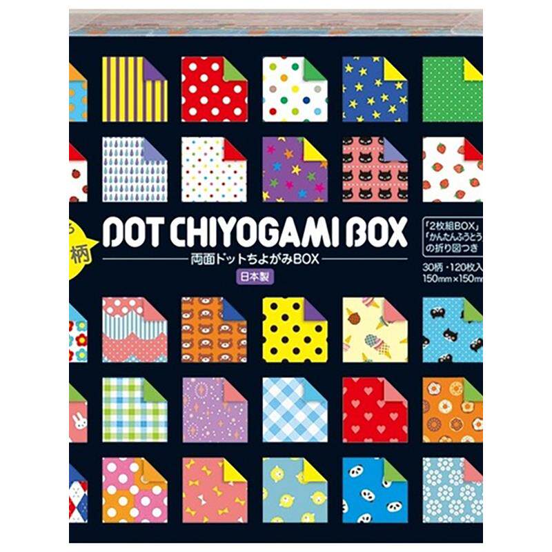 双面 日本折纸波点碎花图案拼装花球手工千纸鹤幼儿园手工15厘米