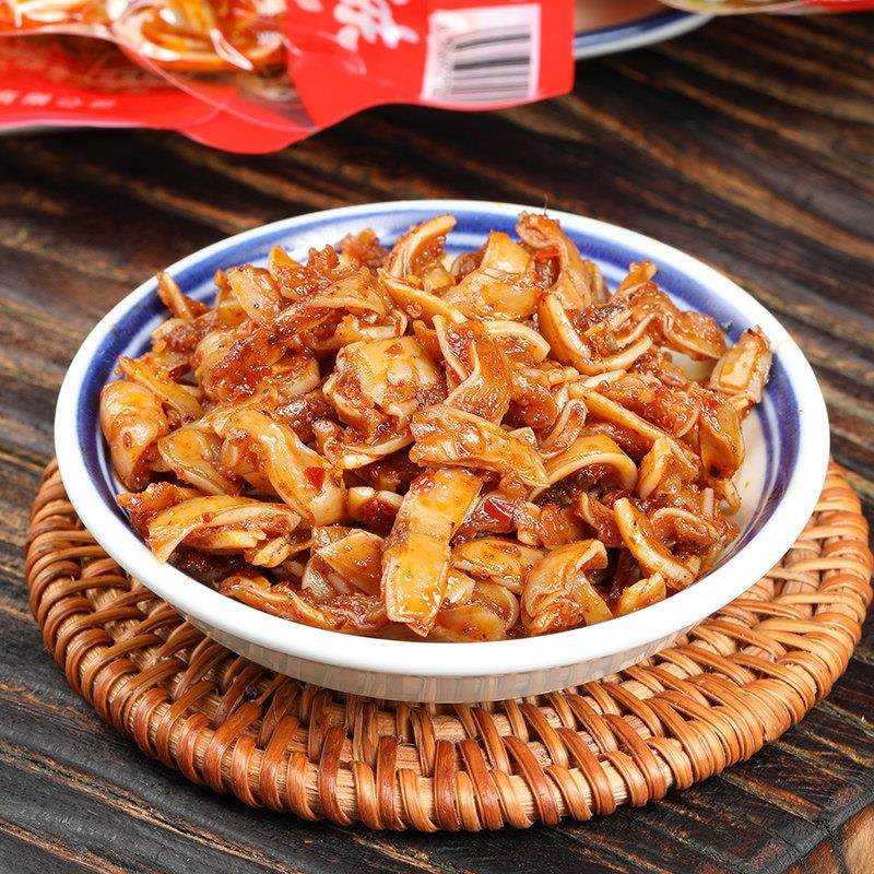 速发现货乌子麻辣脆骨湖南特色红烧熟食休闲办公小食散装小食