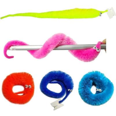 Funny Worm Magic Props Toys for Children Kids Beginners Wigg