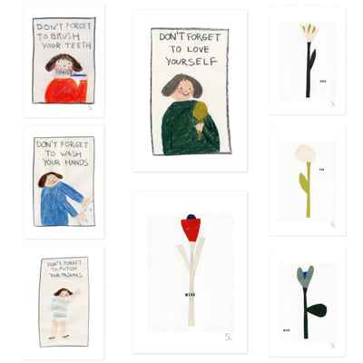 Cosas Minimas by Blanca|Important Reminder进口装饰画小众挂画