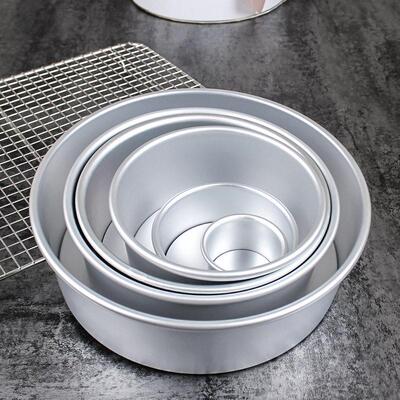 2/4/6/8/10/12 inch cake baking tray circular baking mold