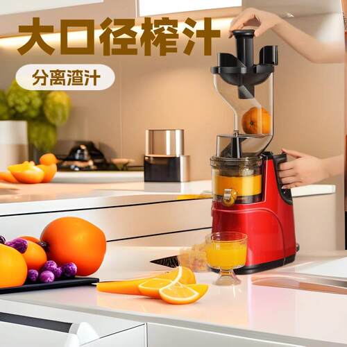 果源原汁机汁渣分离家用多功能水果自动商用榨果汁机大容量