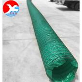 通风道管软接耐高温圆玻形璃596纤维布夹铁型连排抽工业油烟灰色