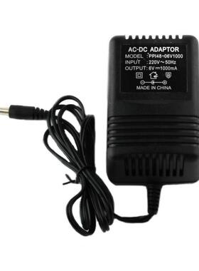 包邮6V1A 220V转6V线性变压器DC6V1000mA儿童汽车直流电源适配器