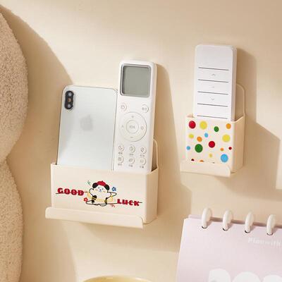 Wall-mounted storage box and shelf for air conditioner and T