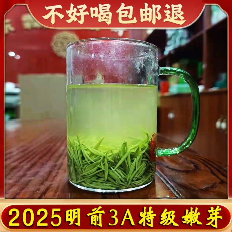 信阳毛尖2025新茶明前特级头采3A嫩芽毛尖绿茶手工茶自产自销250g