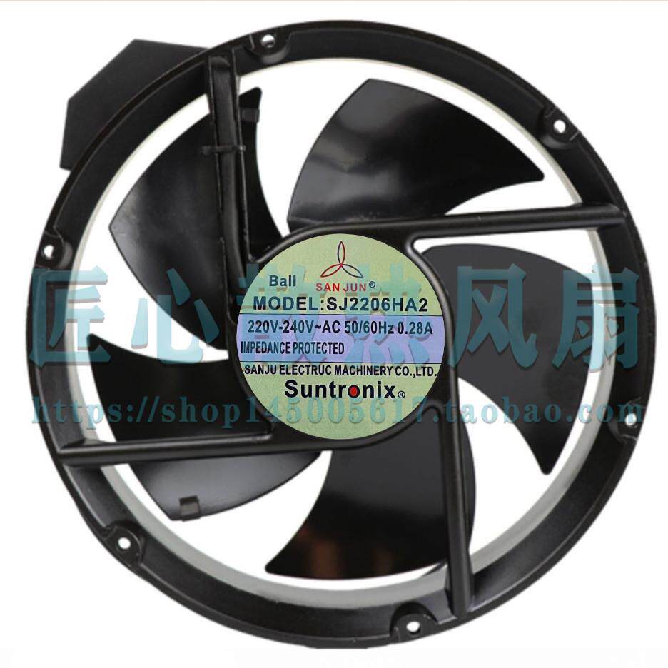 三巨SJ2206HA2 SJ20060HA2 200*200*60MM 金属耐高温散热风扇