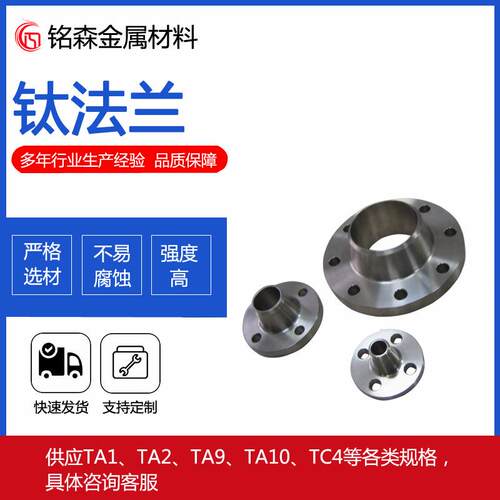 TA10钛法兰法兰盖 WNPL平板法兰规格齐全可定制厂家销售