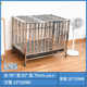 加粗笼宠物狗折叠中带厕所不锈钢小狗拉布拉多室内笼子大型犬金毛