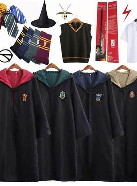 Harry Potter Costume Magic Robes cosplay Halloween cape 斗篷