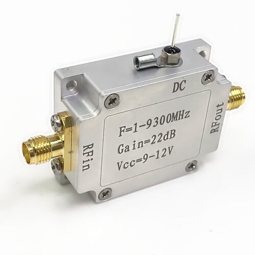 射频 超宽带 放大器 LNA0.1-8500MHz增益 22dB 现货可直拍