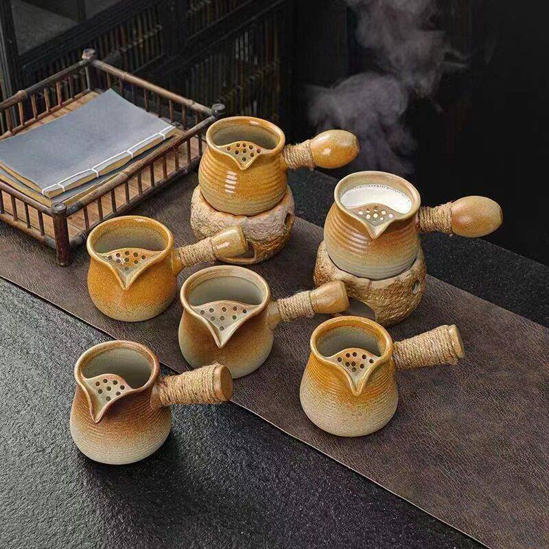 围炉煮茶茶壶烤奶茶烤火炉套装煮茶器电陶炉煮茶炉可干烧壶