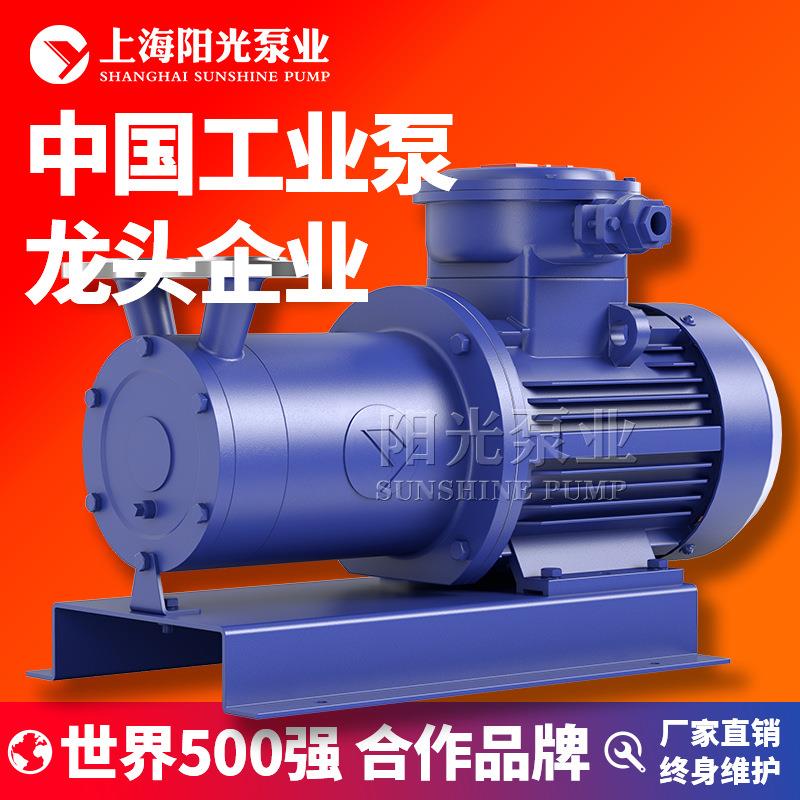 上海阳光泵业CWB型磁力驱动泵卧式不锈钢磁力泵旋涡泵 定金