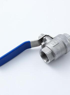 供应不锈钢球阀2分4分6分1寸304dn50丝扣二片式高压高温球阀开关