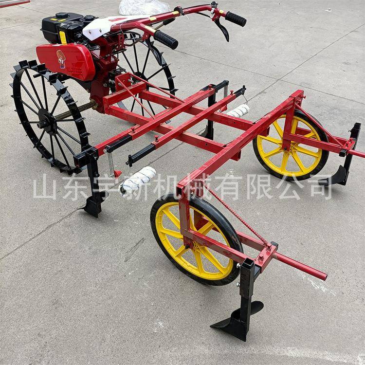 农用地膜机花生大豆覆膜机 汽油170自走式地膜覆盖机