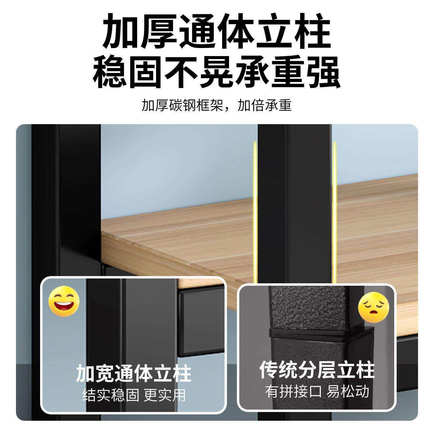 货市架多置层加厚新品物架地家用承重置物架超货物落书架阳台厨房